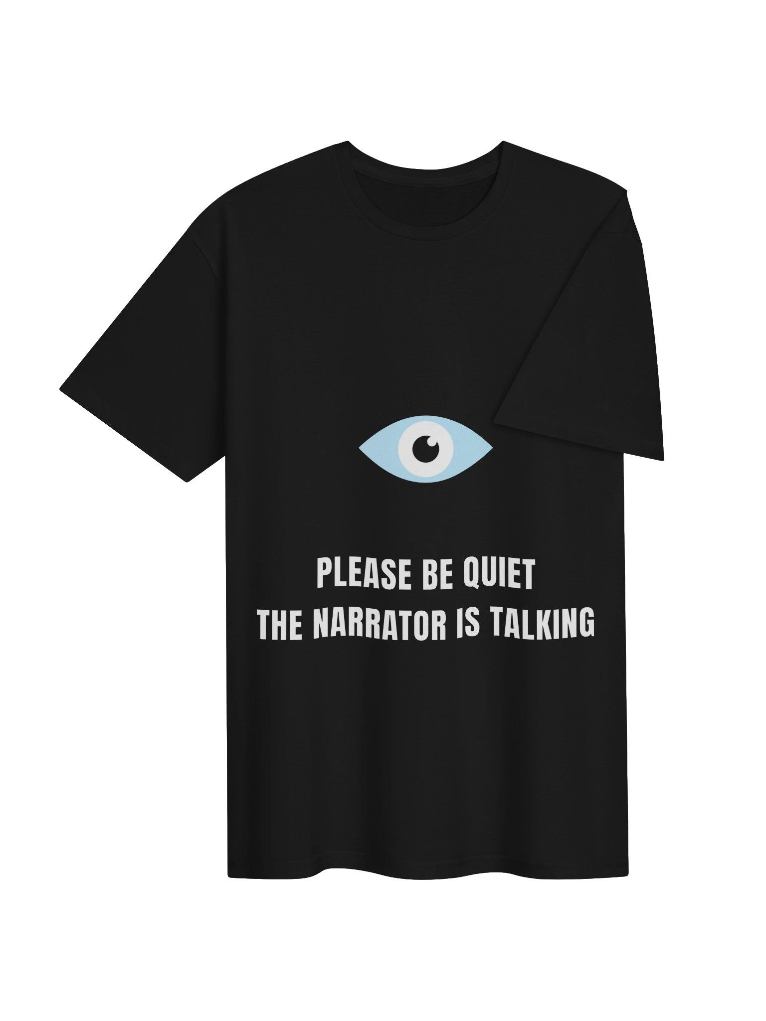 Please Be Quiet the Narrator Is Talking Shirt – True Crime Gift Tee product image (4)