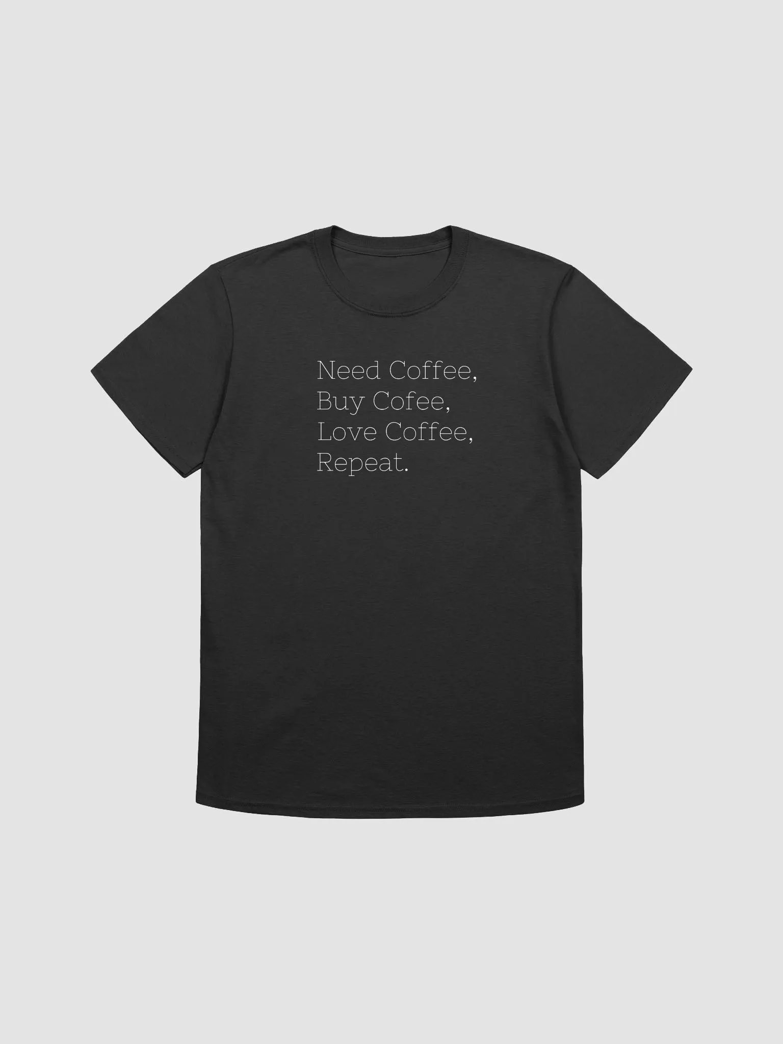 Steps Of Coffee T-Shirt (100% cotton) product image (1)