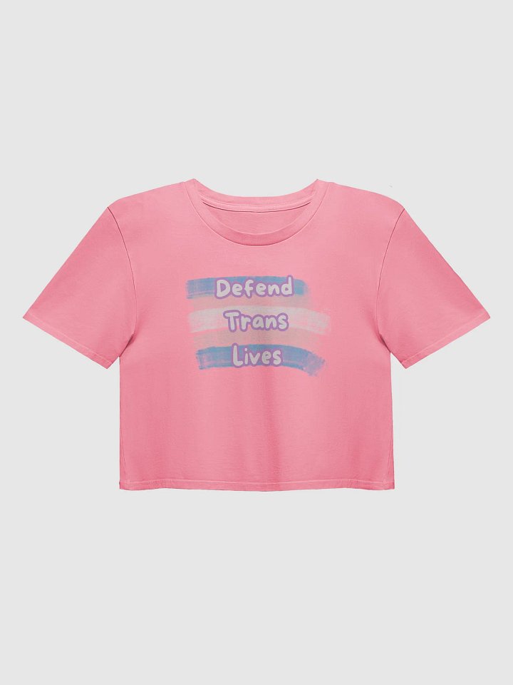 Defend Trans Lives Crop product image (5)