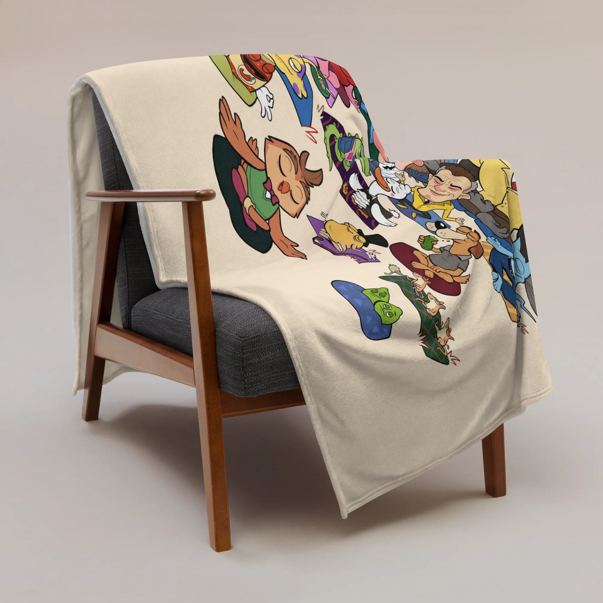 "Let It Flow" Character Blanket product image (1)
