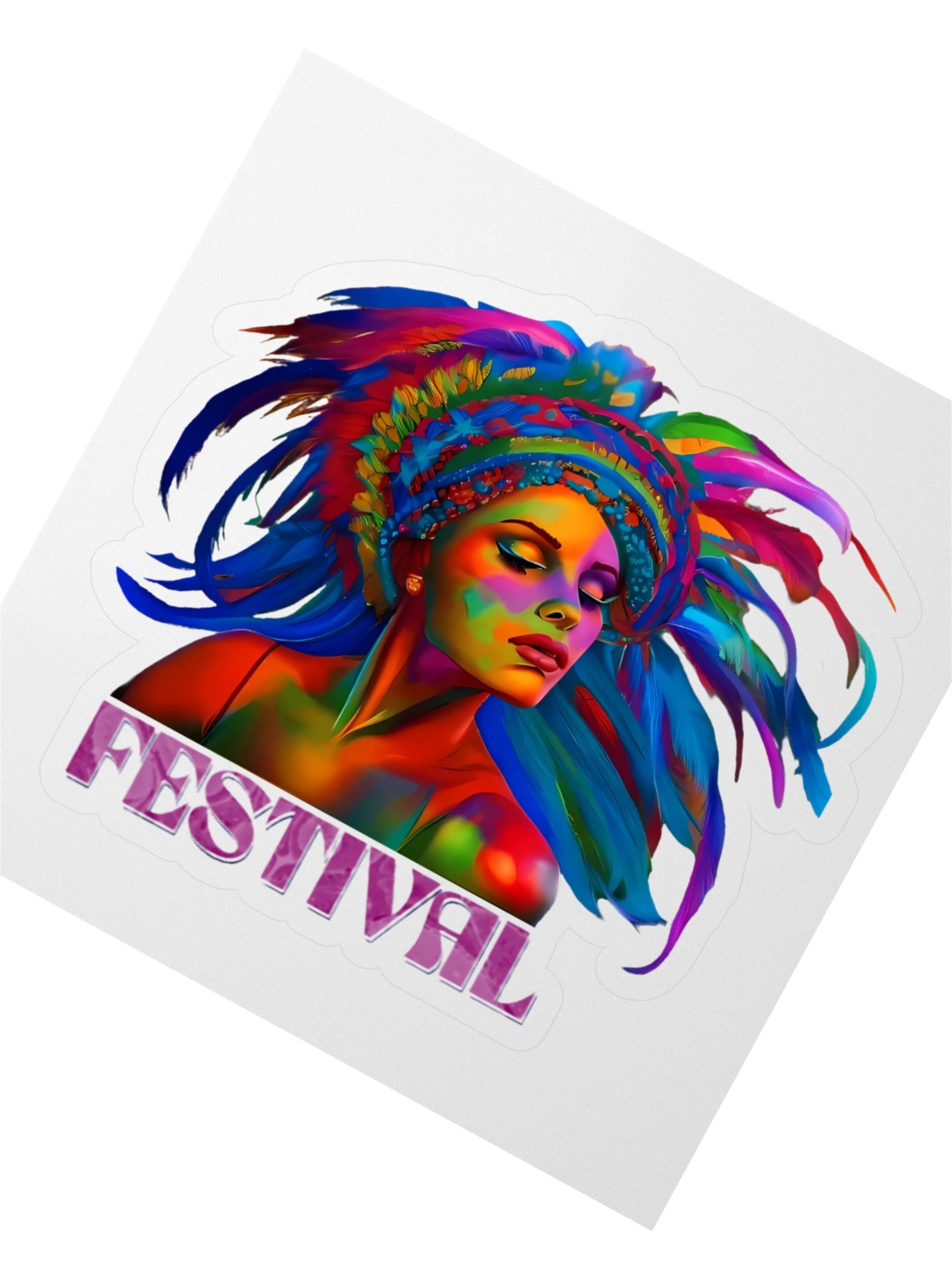 Festival Spirit Kiss Cut Stickers product image (2)
