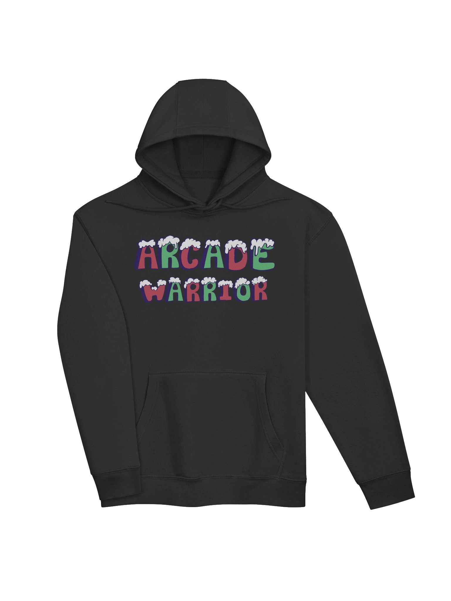 Arcade Warrior Holiday Logo Unisex Hoodie 2025 product image (15)