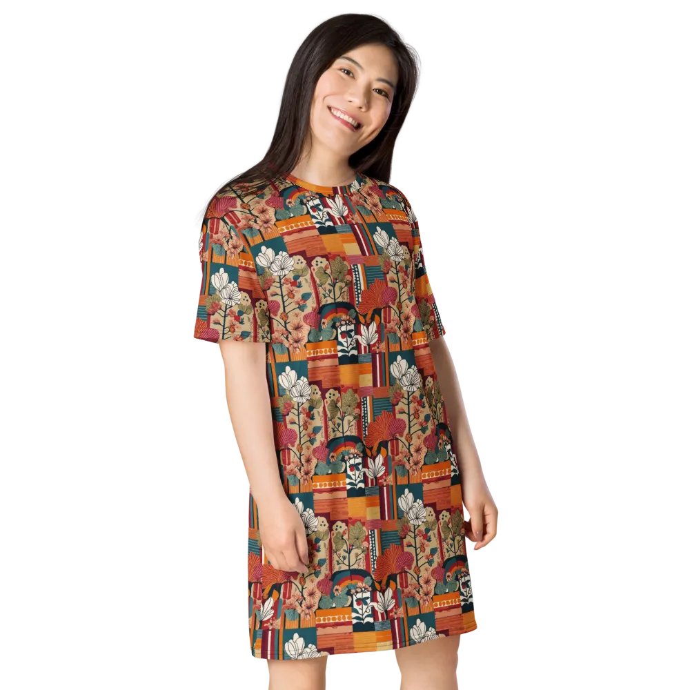 Nature's Geometry All-Over Dress product image (4)