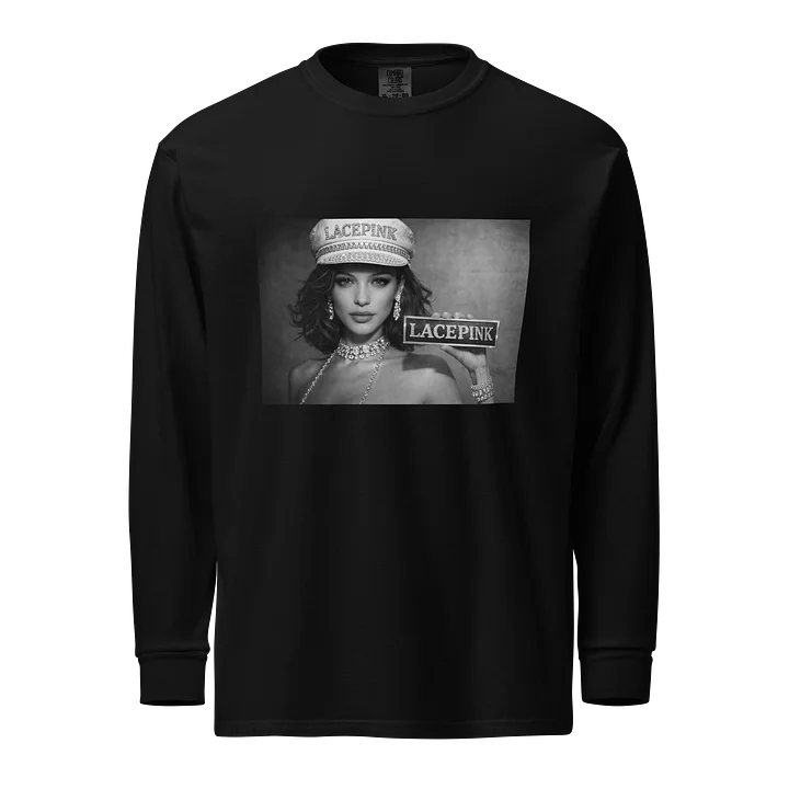 Lacepink Heavyweight Garment-Dyed Long Sleeve Shirt product image (1)