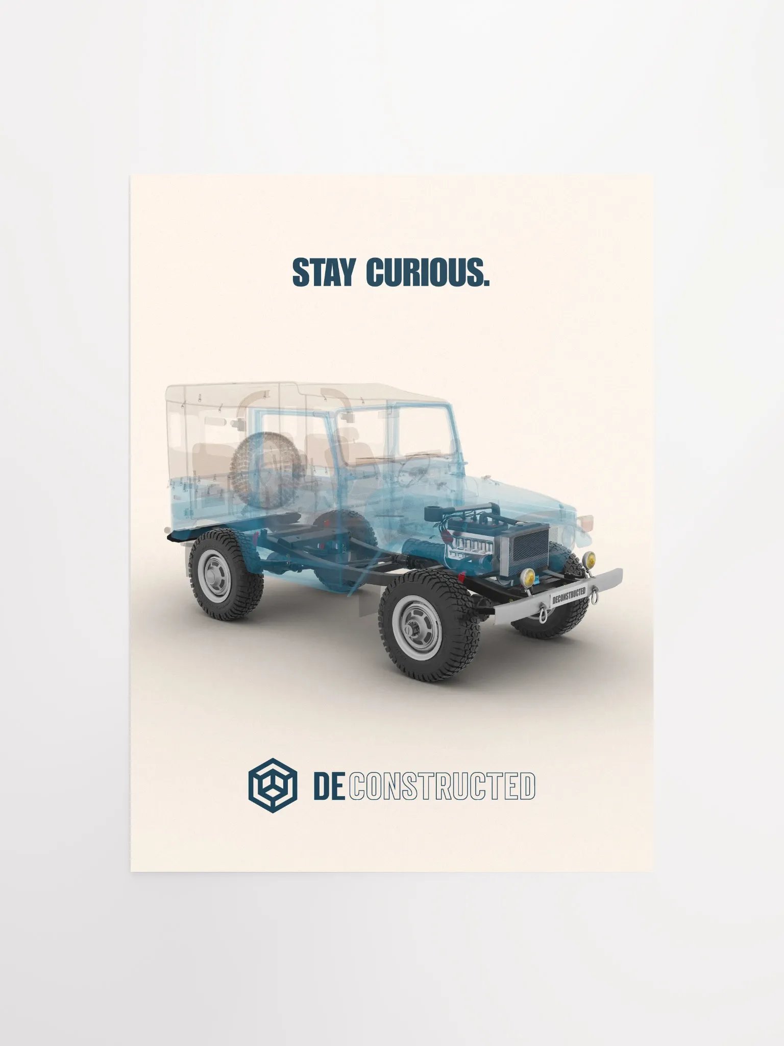 4x4 X-ray View Poster product image (1)