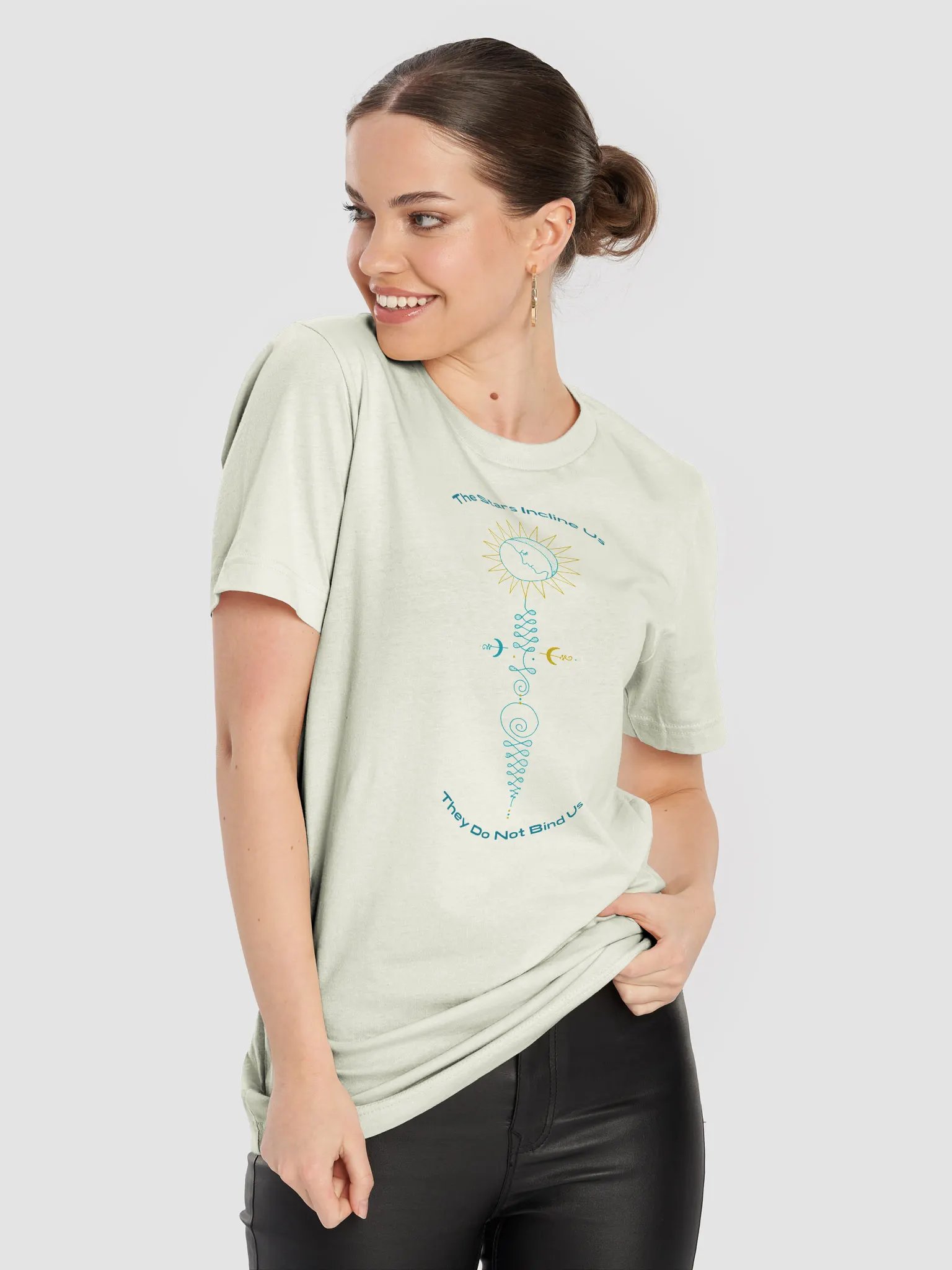 The Stars Incline Us Silhouette Unisex T-Shirt product image (3)