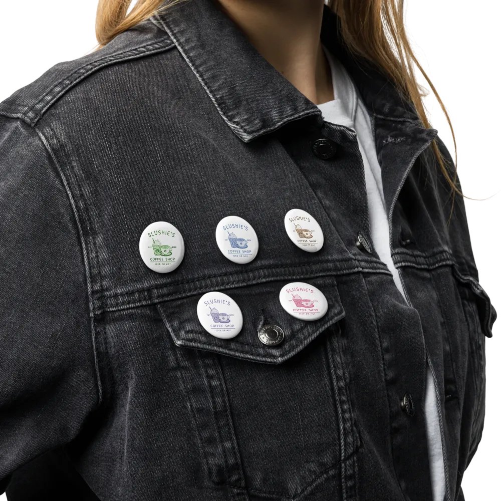 Slushie's Coffee Shop | Pins (White) product image (17)