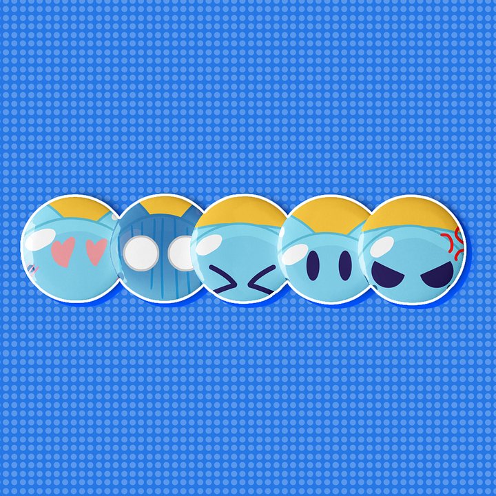 Squishie Army Pin Set product image (1)
