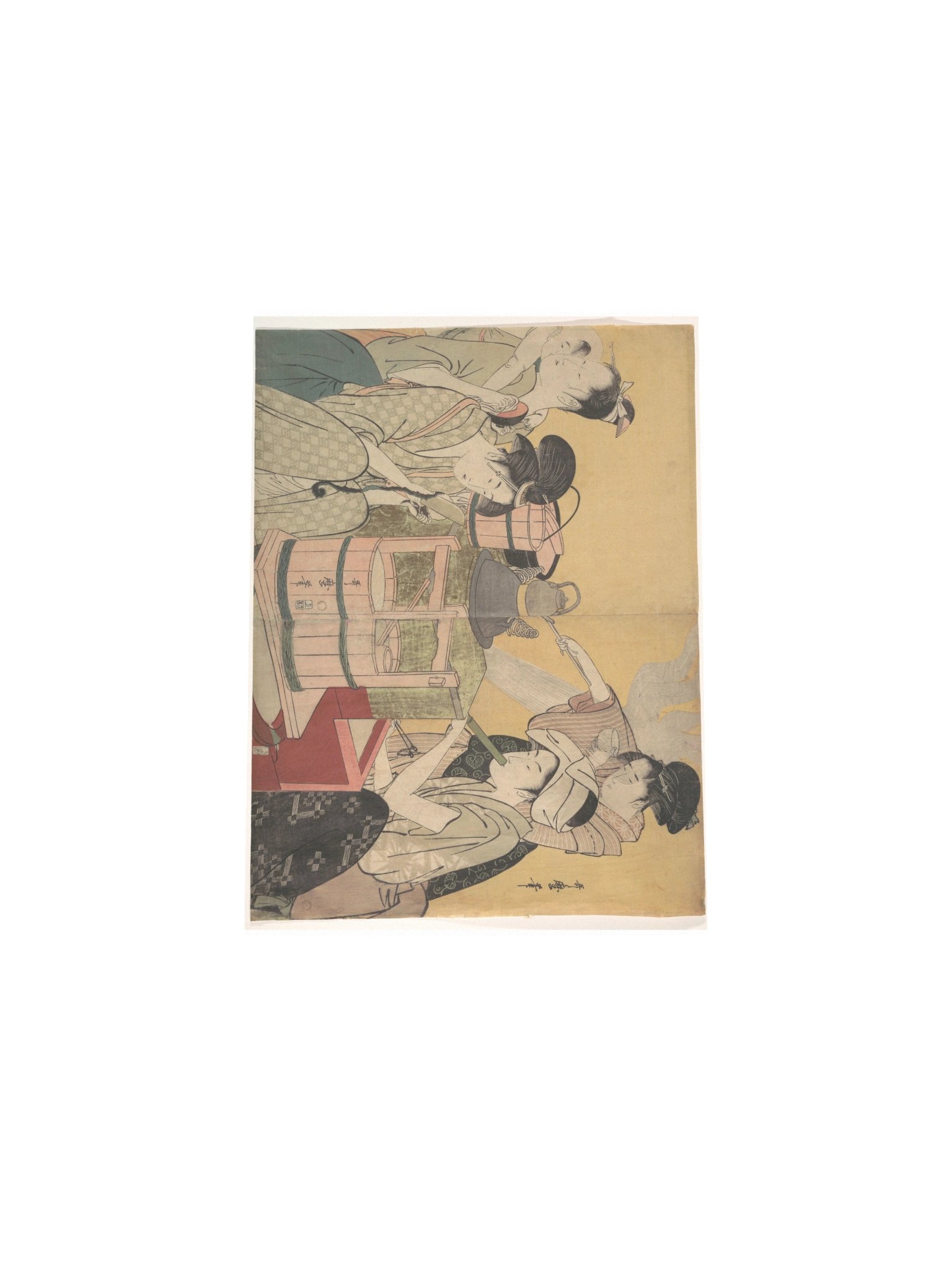 Utamaro, Kitchen Scene — Fine-Art Poster product image (11)