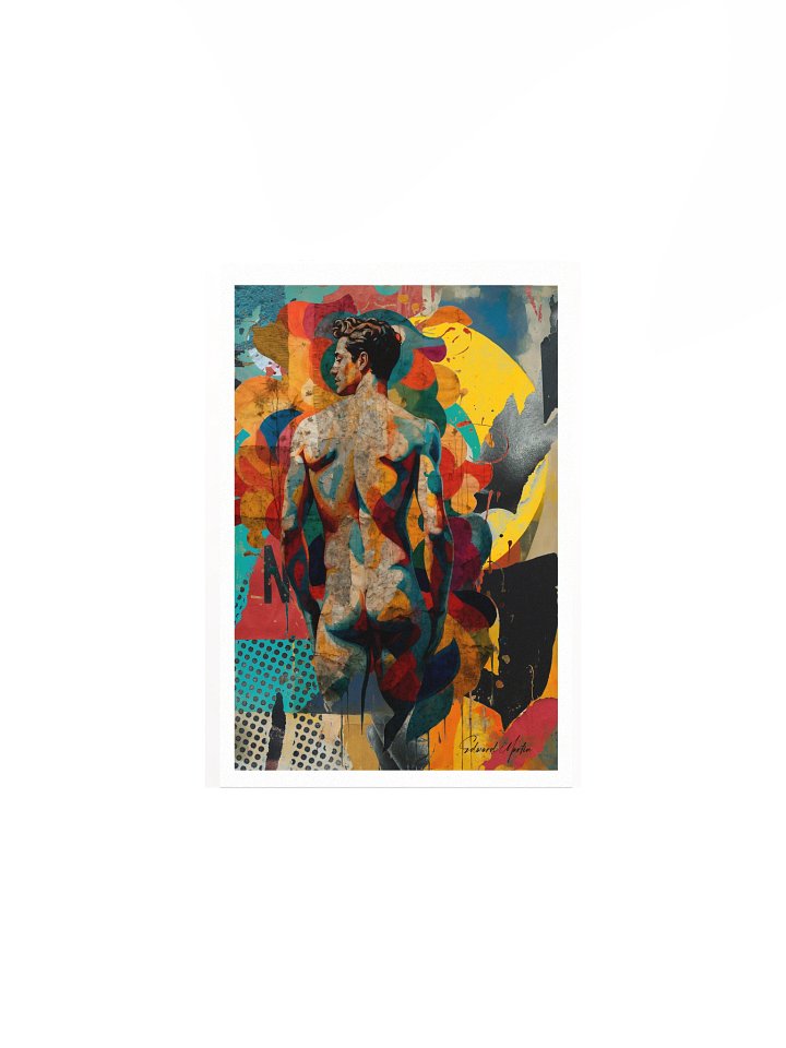 'The Painted Wall' by Edward Martin- Print product image (2)