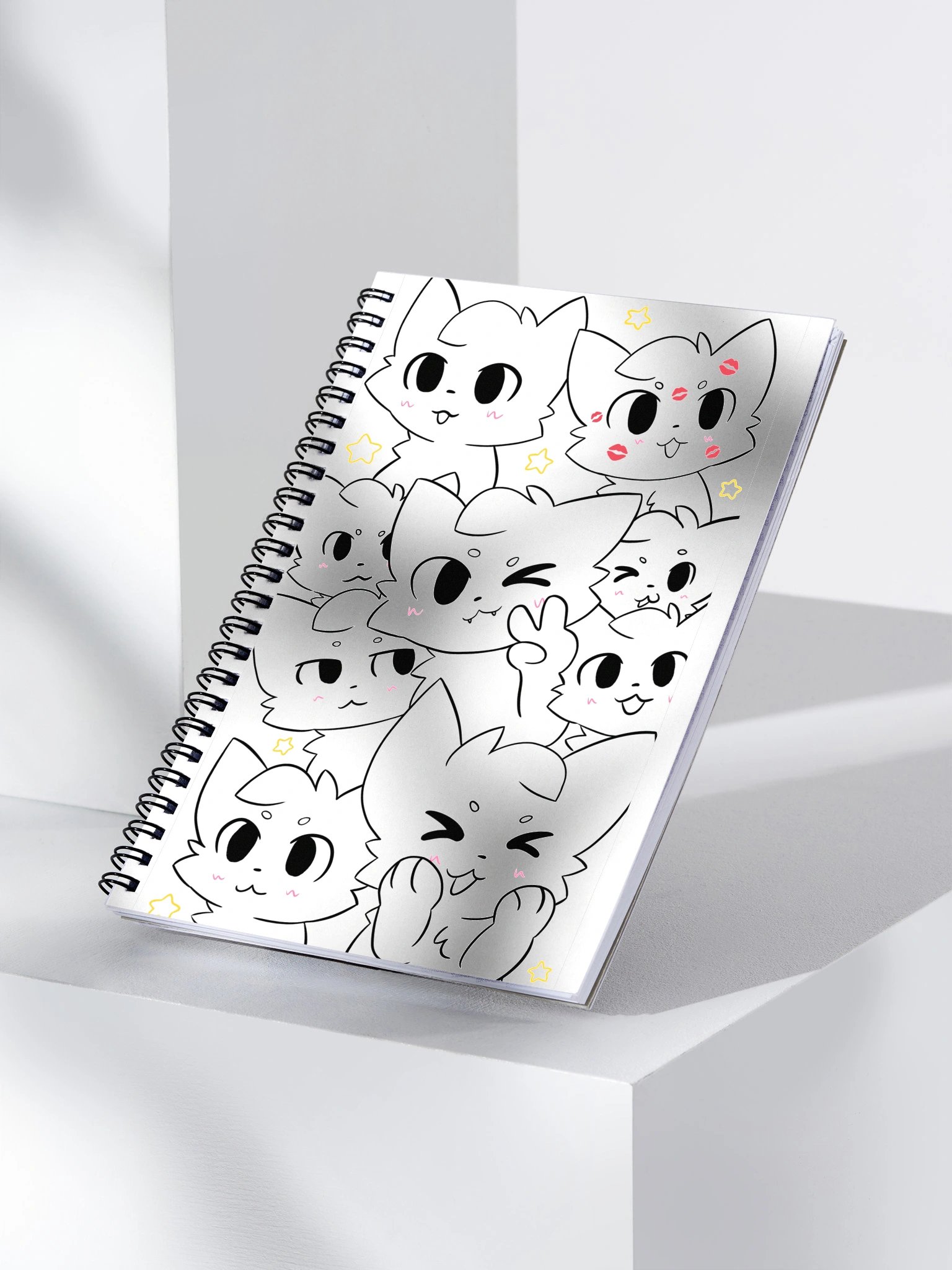 Boykisser Spiral Notebook product image (3)