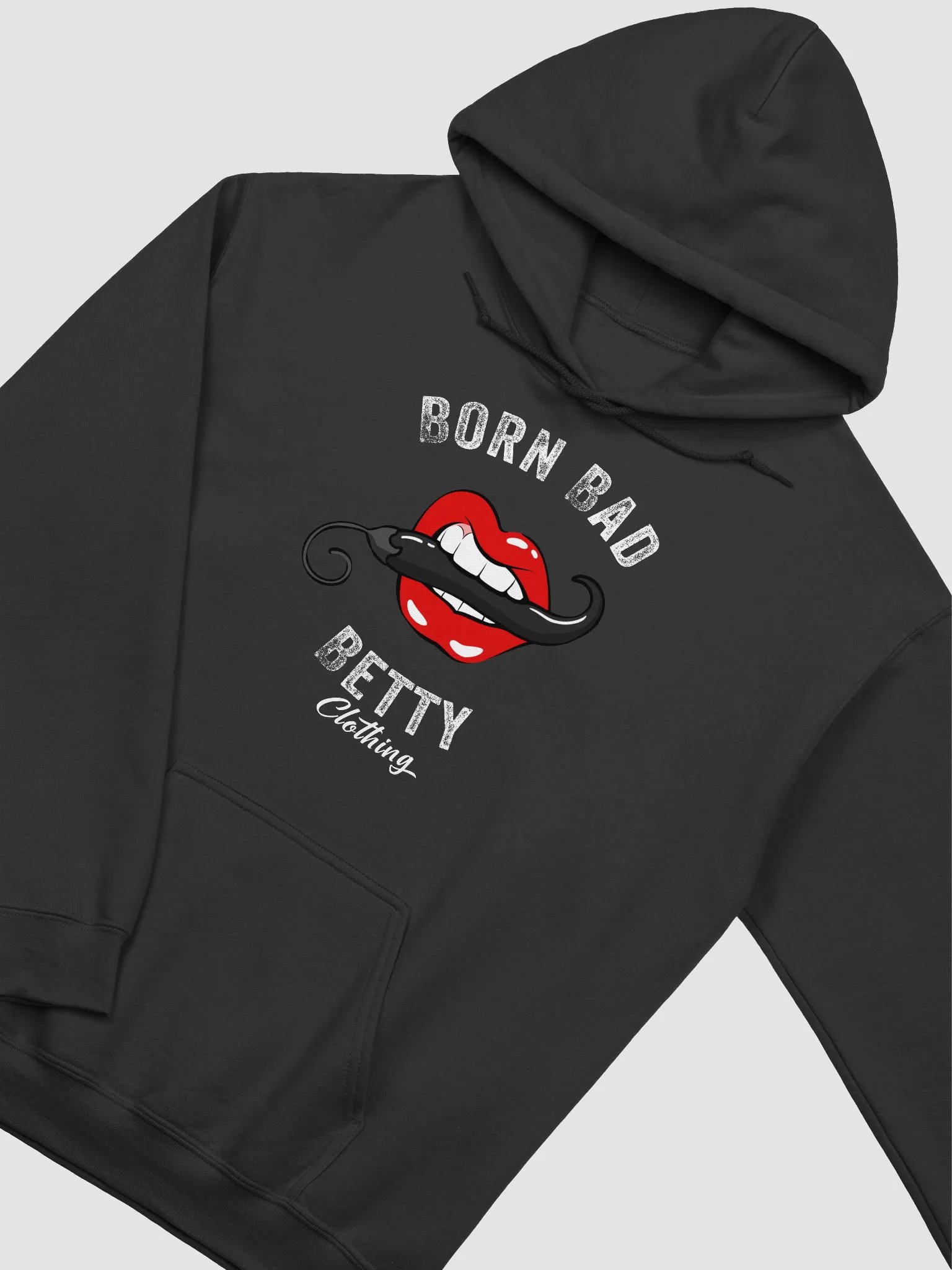 Born Bad Betty Hoodie Black product image (2)