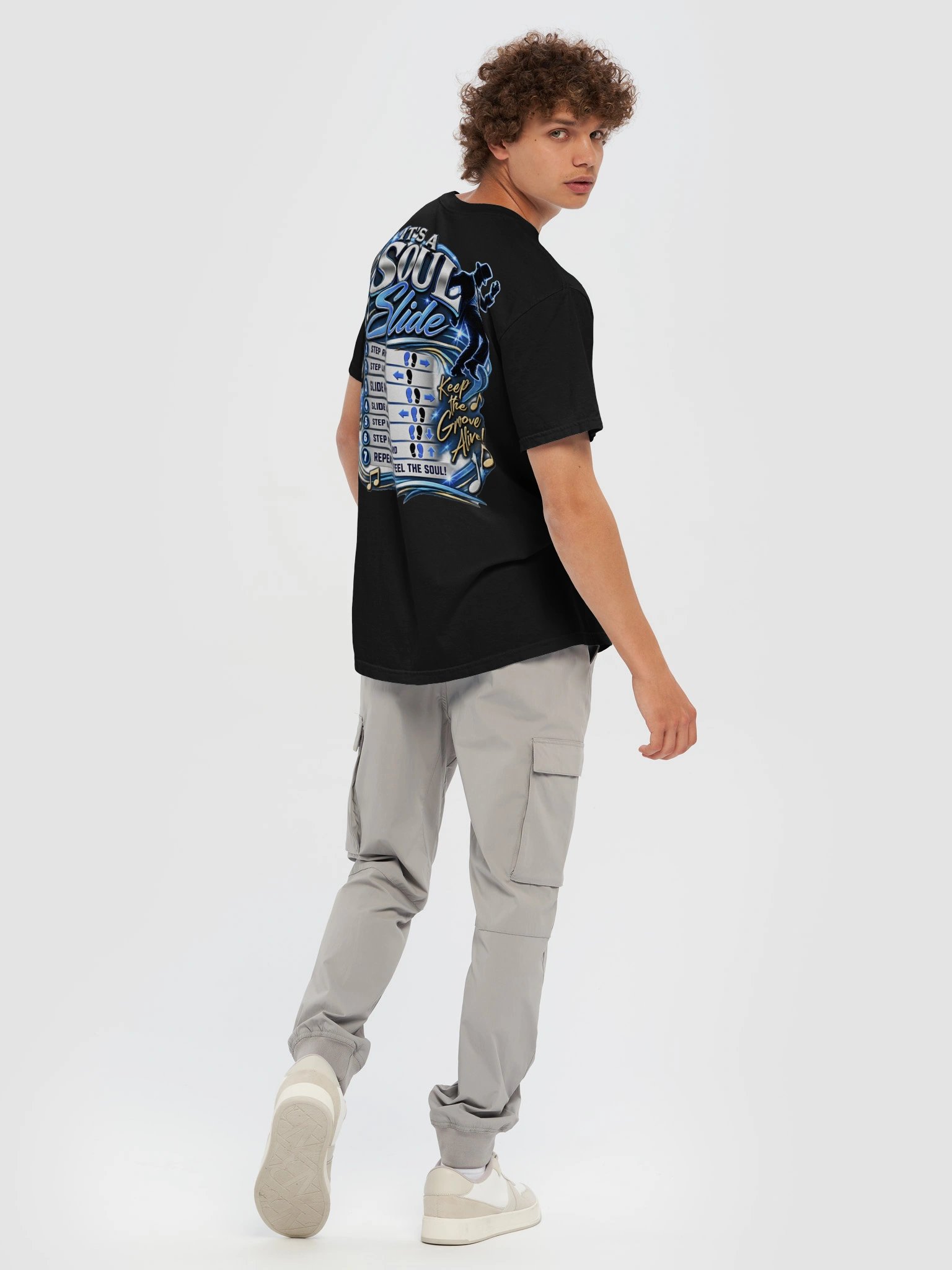 The Soul Slide Retro Music Tee product image (8)
