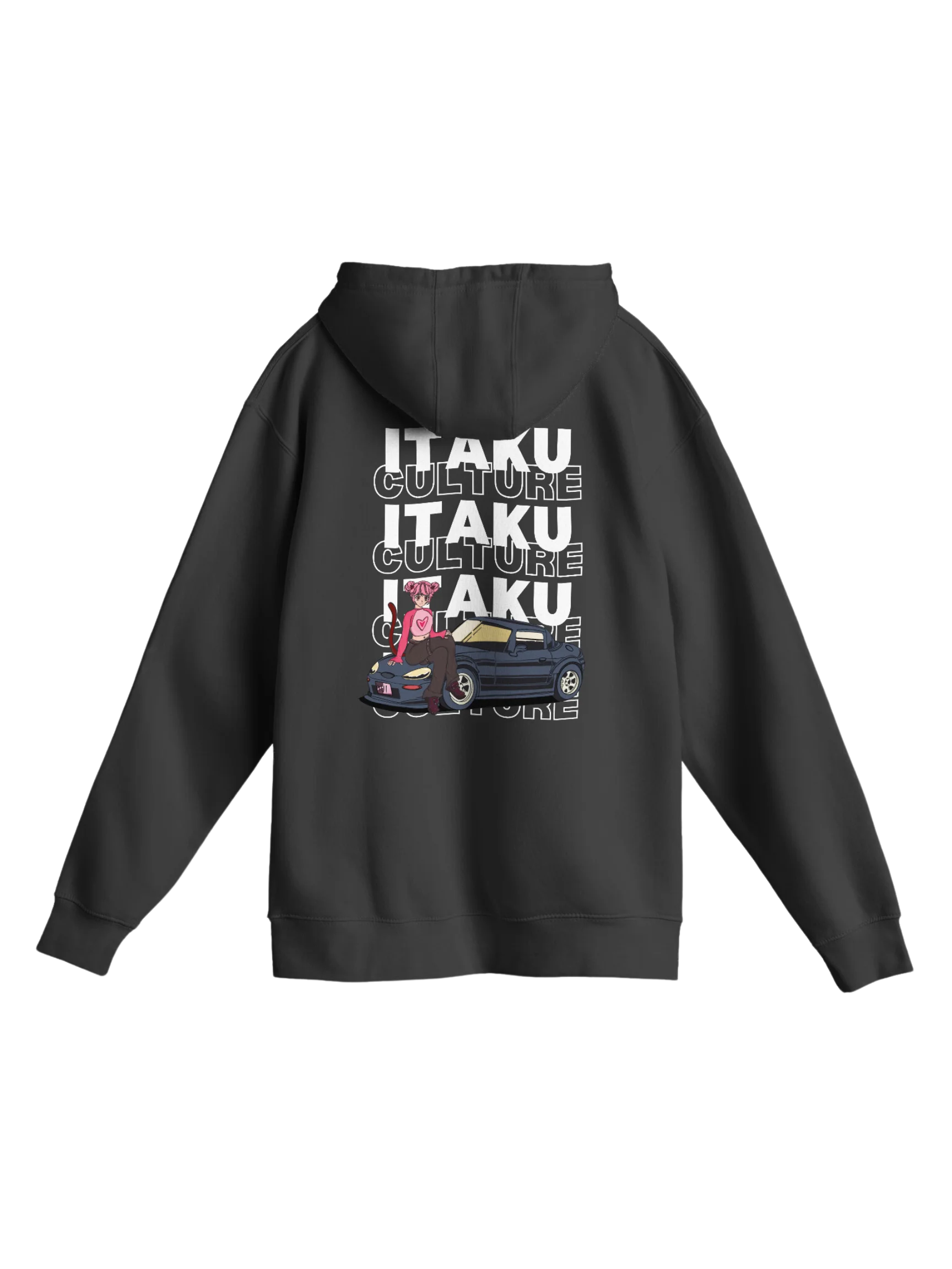 Itaku Hoodie (Cappuccino back) product image (1)