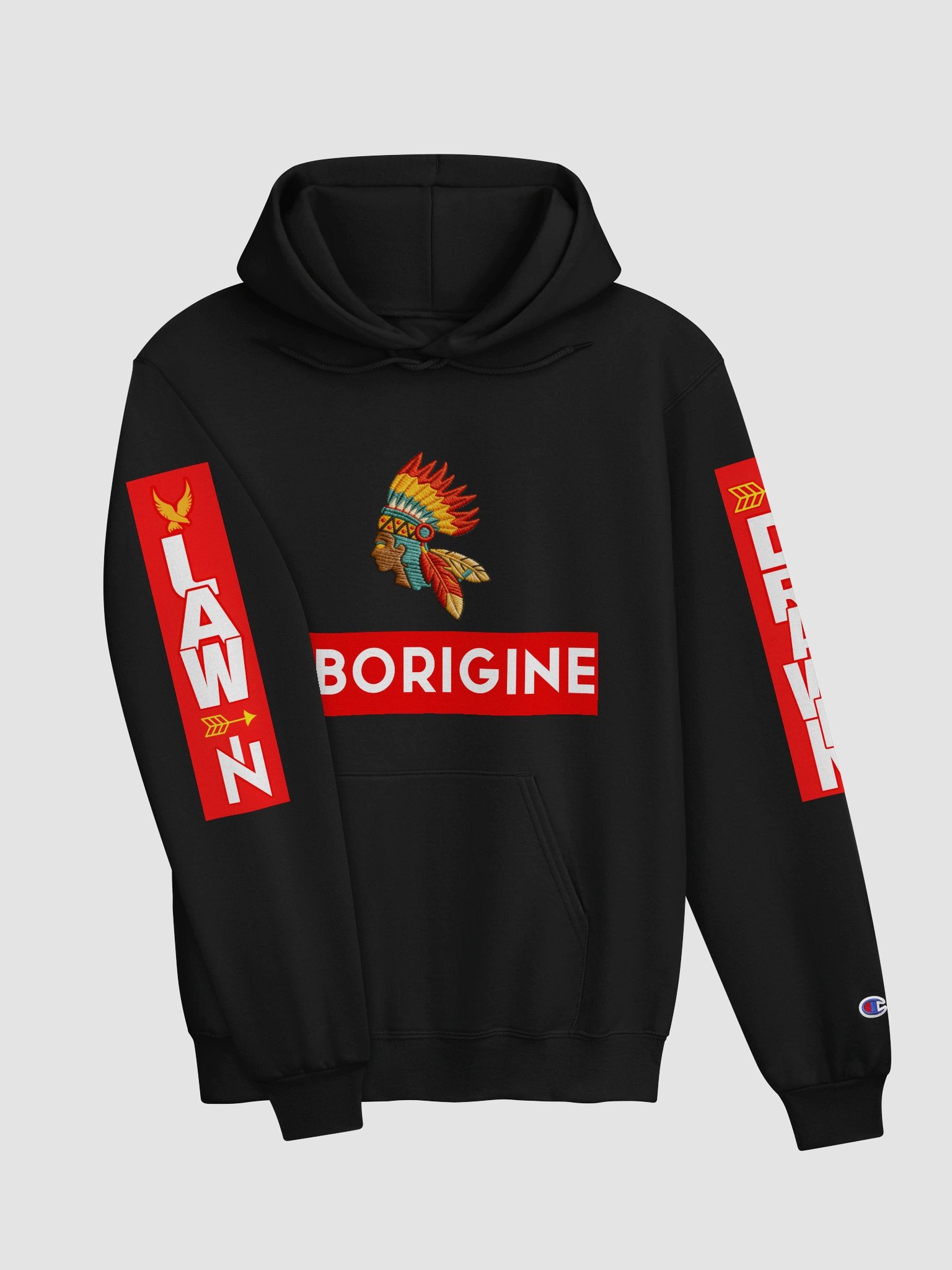 Aborigine Heritage Premium Hoodie – Tribal Graphic Streetwear Pullover product image (3)