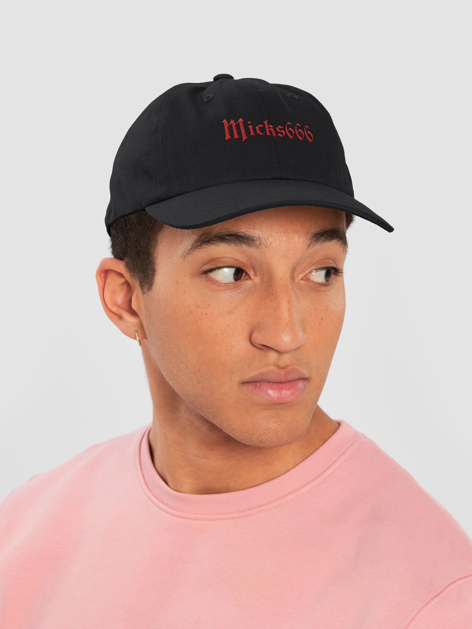 ‘Micks666' Unisex Gothic Embroidered Baseball Hat product image (54)