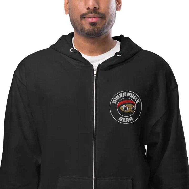 Embroidered Zipper Hoodie product image (1)