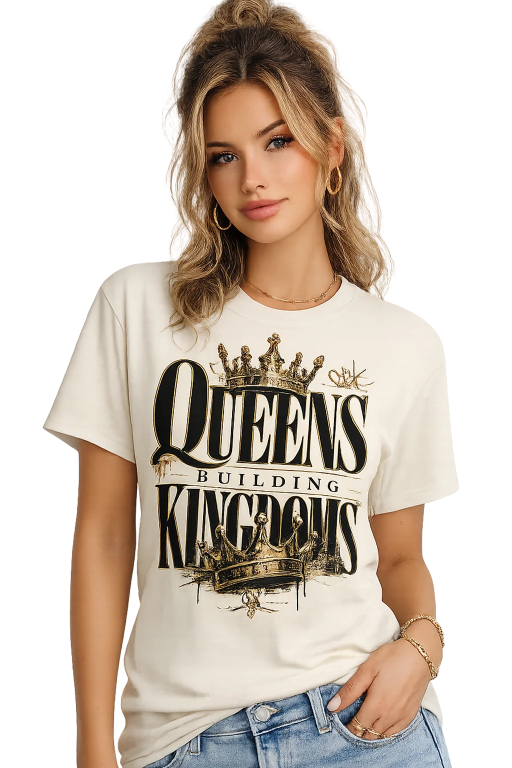 Queens Building Kingdoms Graphic Art Premium T-Shirt product image (1)