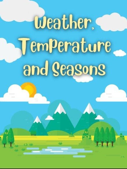 Weather, Temperature and Seasons - Workbook product image (1)