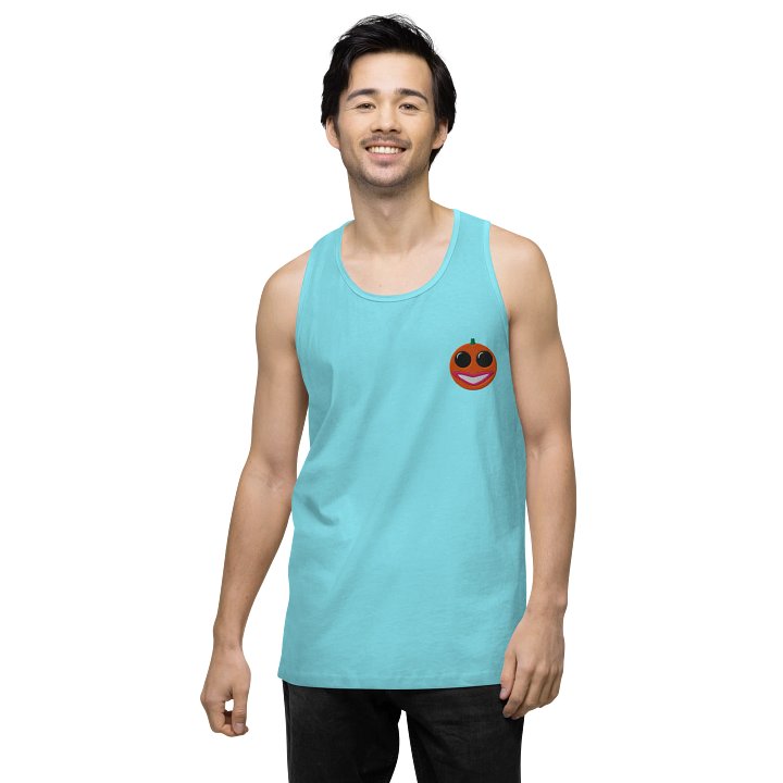 Emroidered Sexy Orange Tank Top product image (57)