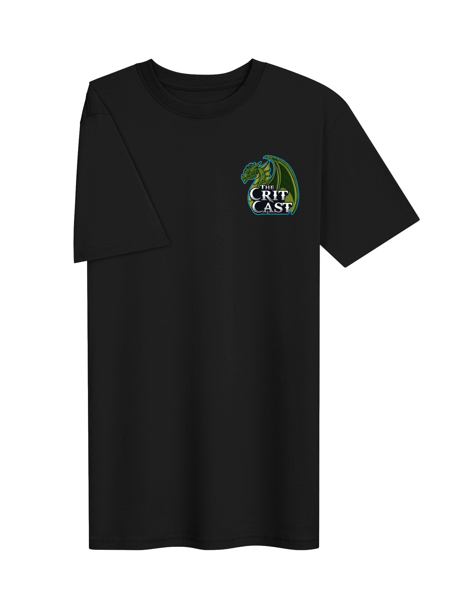 CritCast Embroidered Logo T-Shirt product image (3)