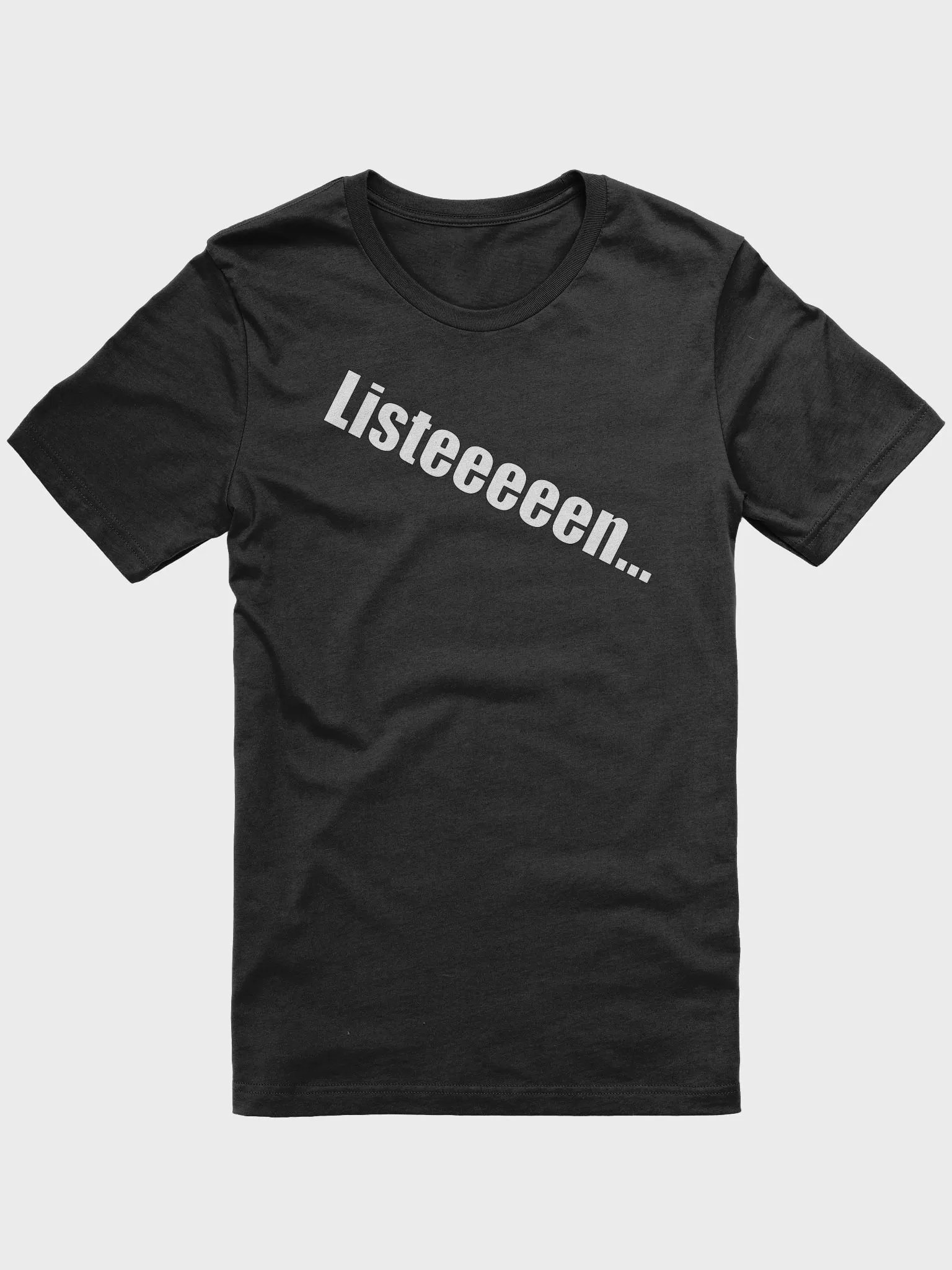 Listeeeeen... white print product image (8)