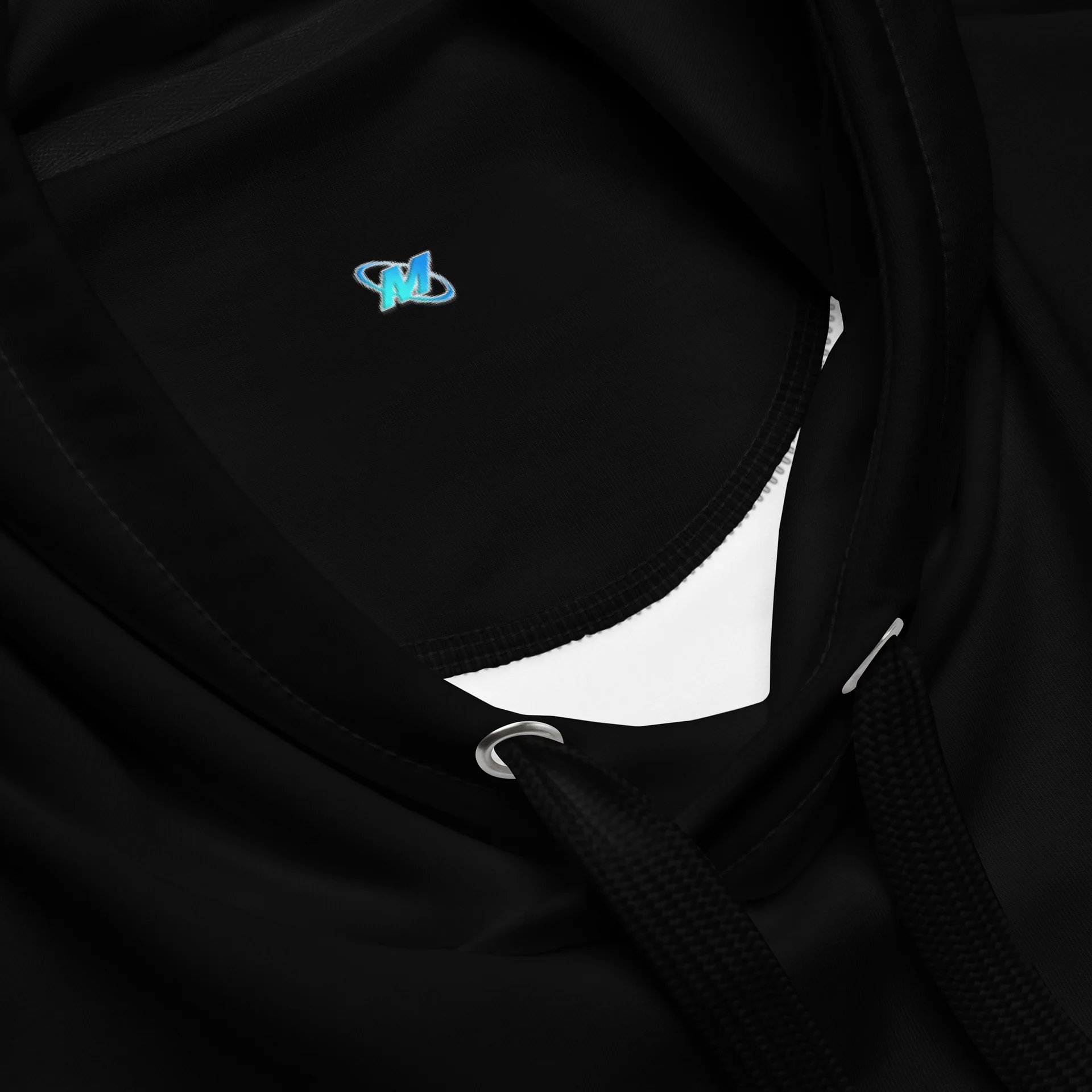 MuscleMem0ry Teal Brushstroke All-Over Hoodie product image (4)