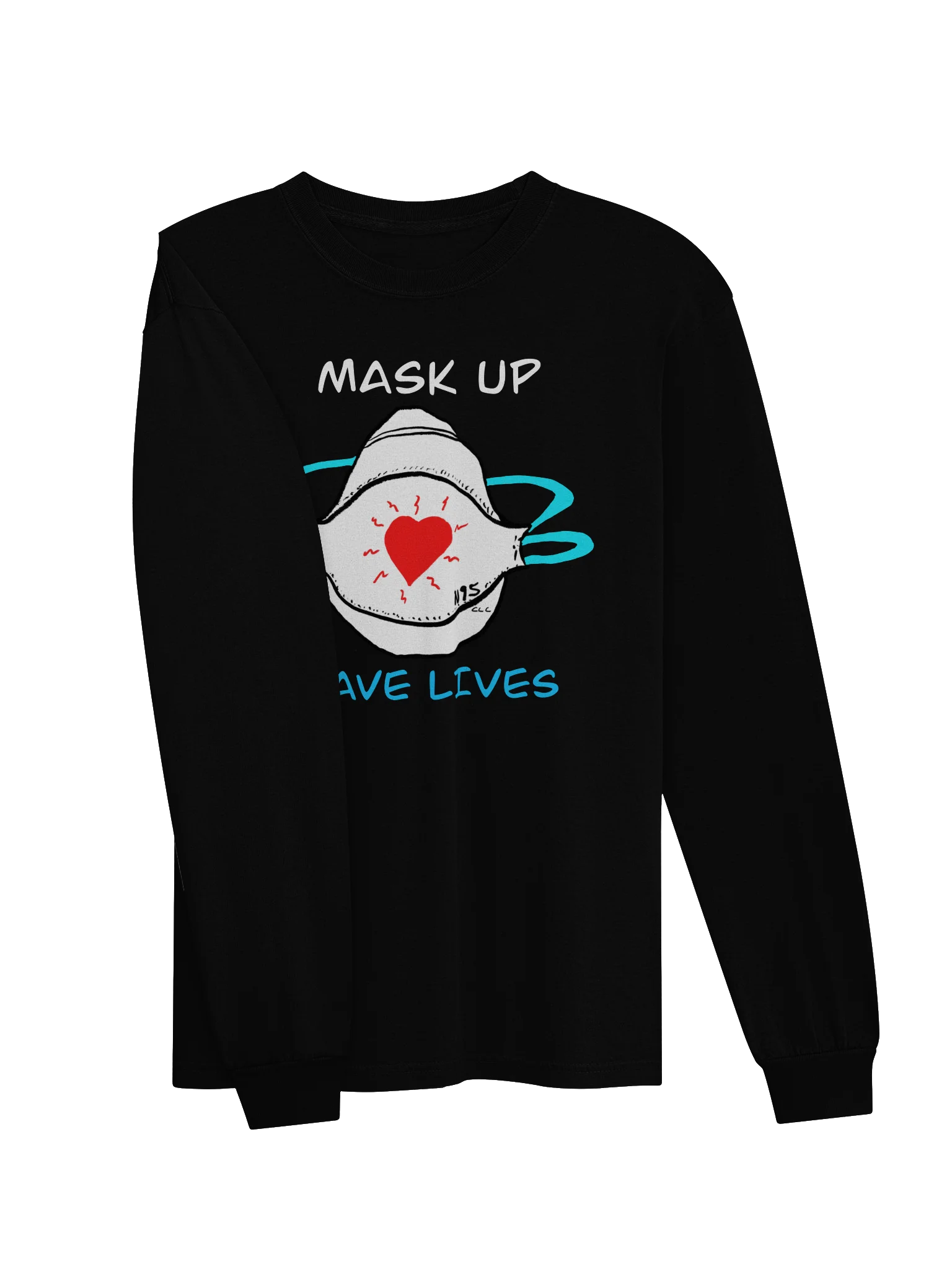Mask Up Save Lives long sleeve tee product image (13)