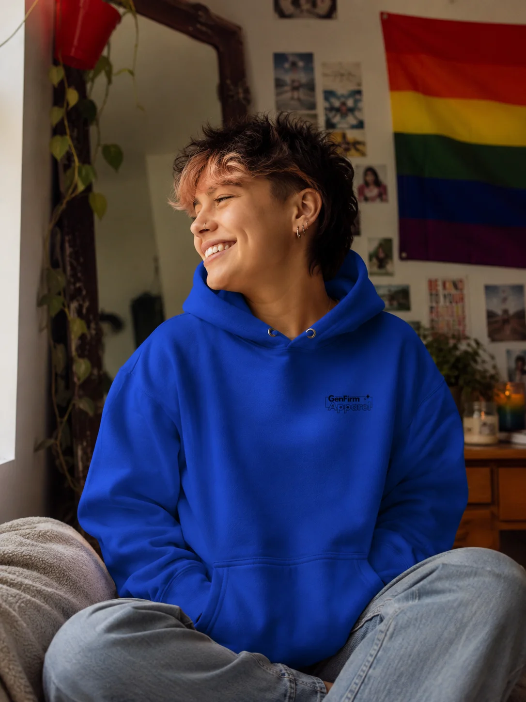 Colourful Hoodie | Gender Free product image (1)