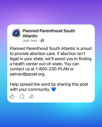 We're here for you. 💙