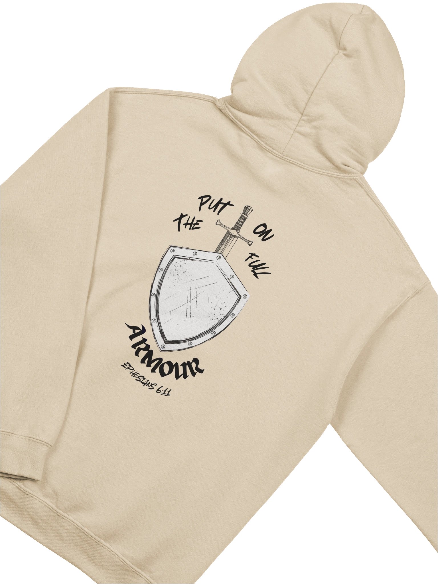 Armour of God Hoodie Tan product image (4)