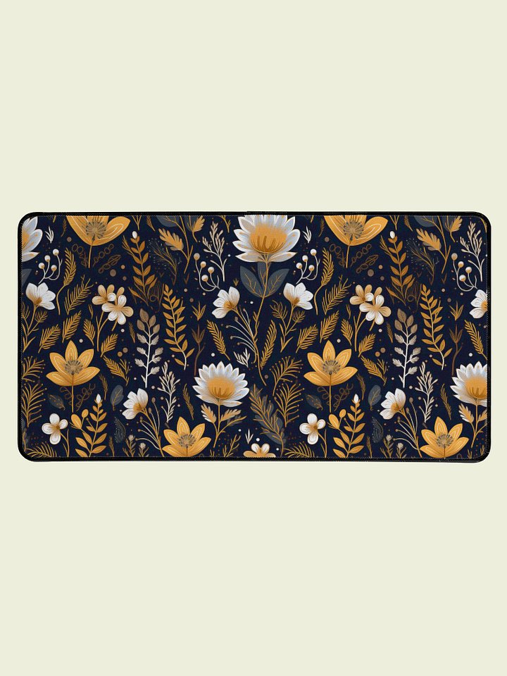 Colorful Wildflower Garden Desk Mat product image (1)