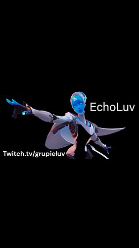 EchoLuv is back! #echooverwatch #overwatch #atarashiigakko #candy #twitch #streamer #gaming