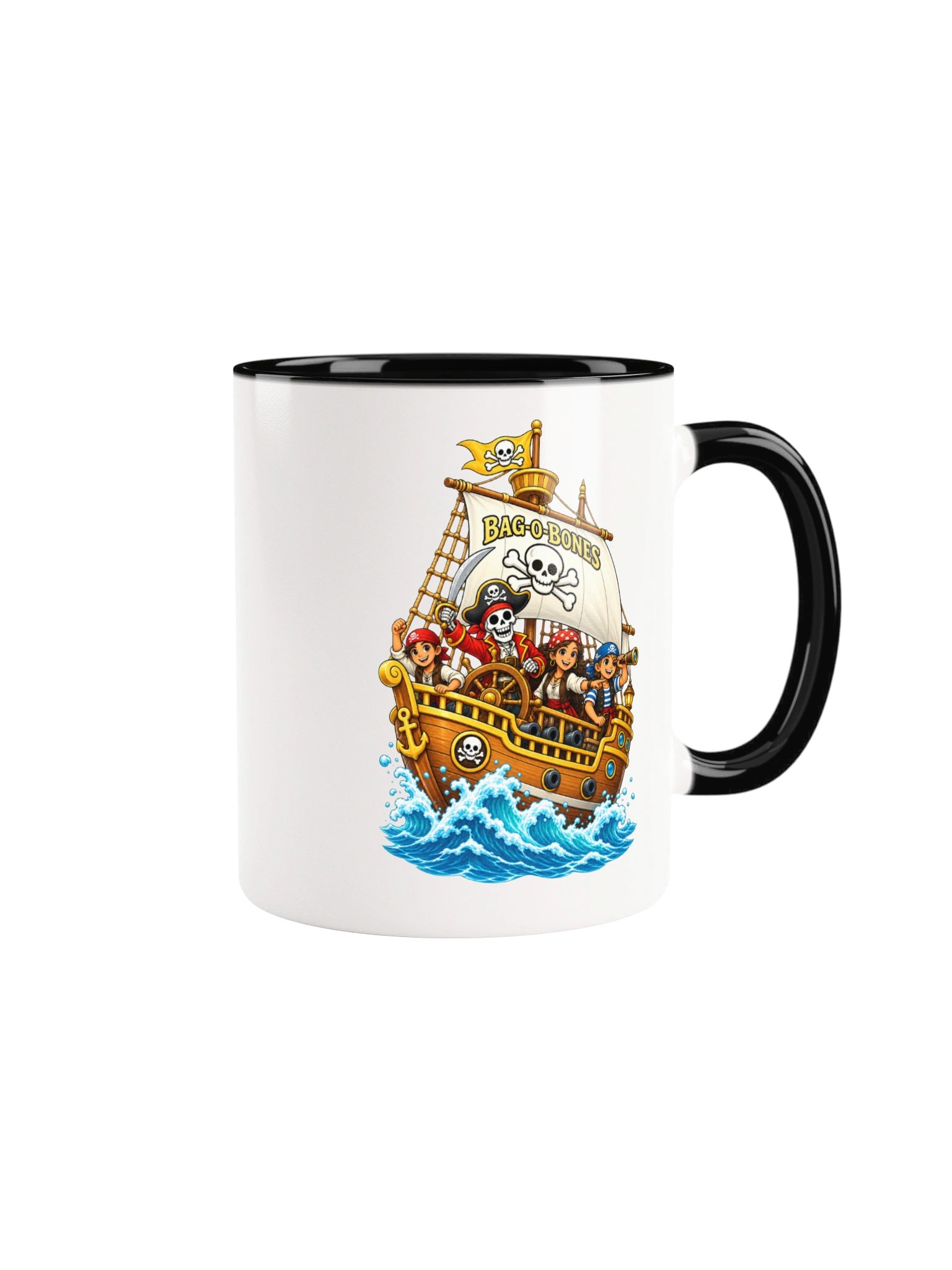 The Bag-o-Bones Collectable Accent Color Mug. Collect all 8 in the series. product image (1)