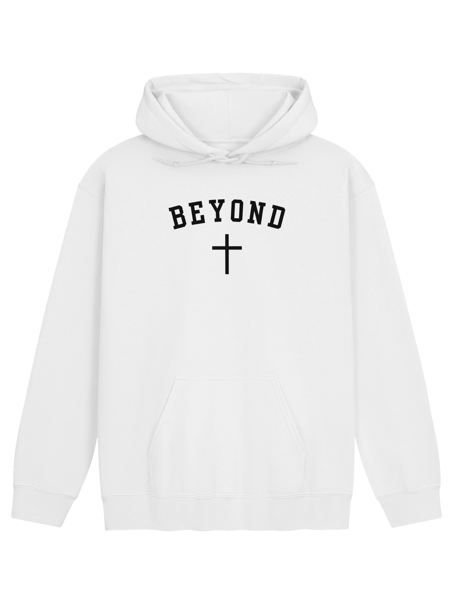 BEYOND White Hoodie product image (1)