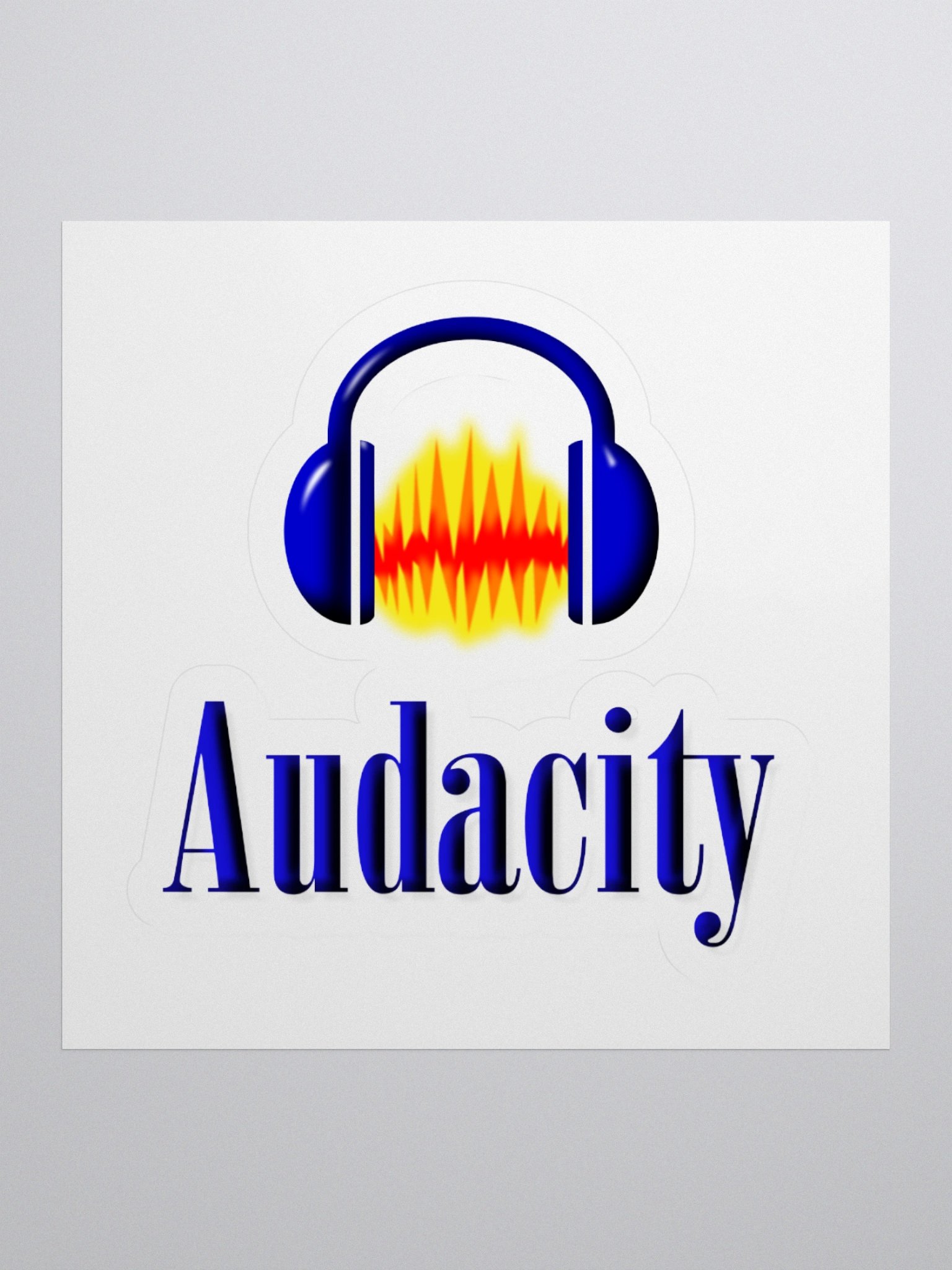 Audacity Retro Sticker product image (2)