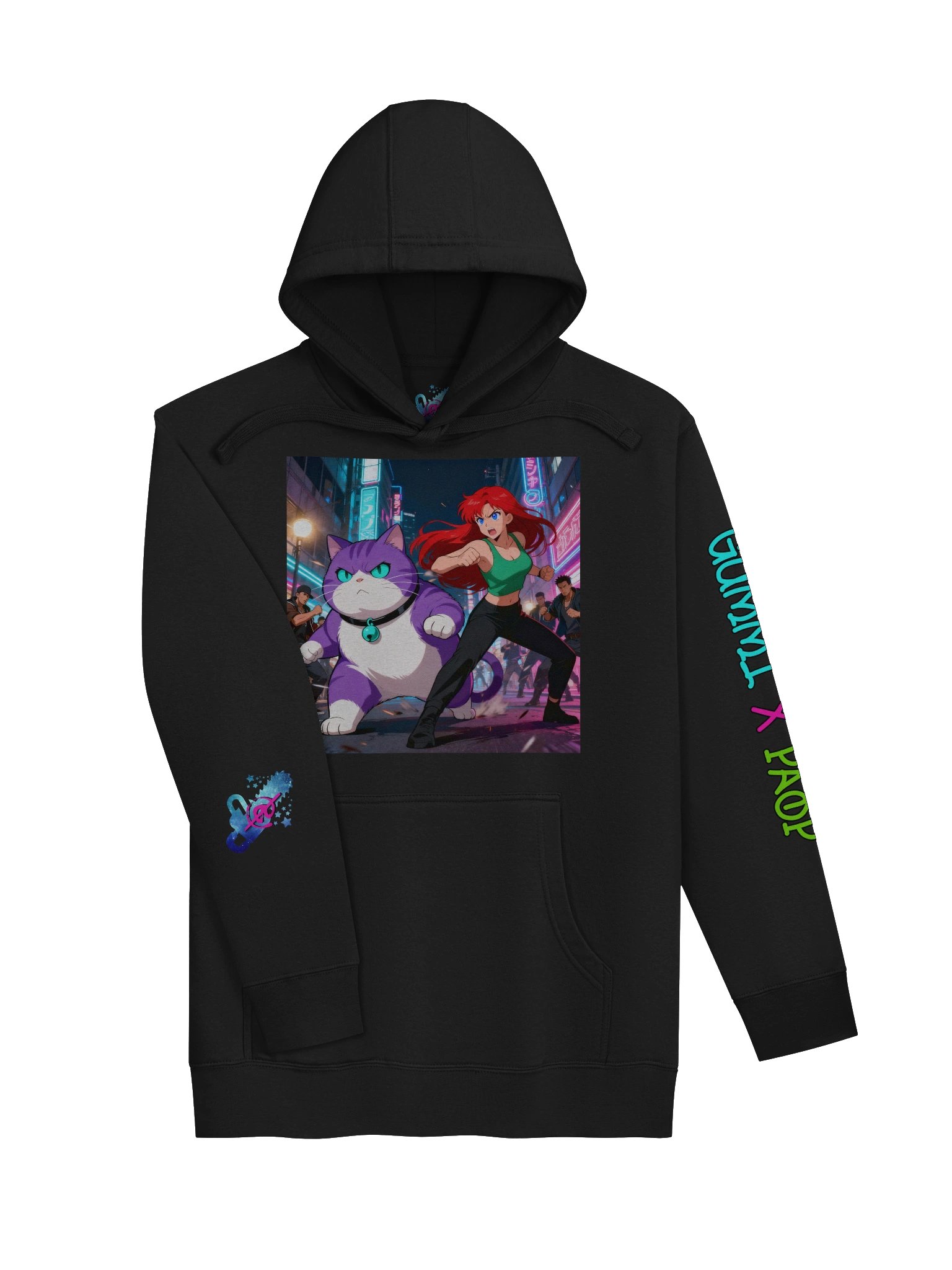 Gummi Chainsaw x Pretty AntiSocial Hoodie product image (20)