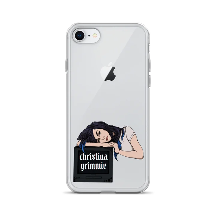 Grimmie TV Clear iPhone Case product image (2)