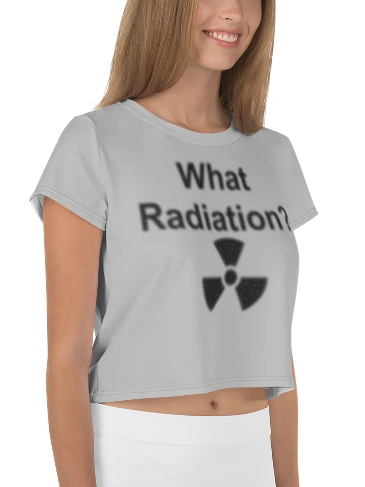 What Radiation? crop tee product image (1)