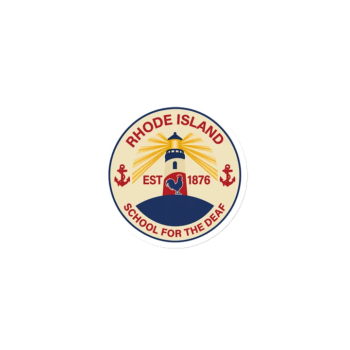Rhode Island School for the Deaf Seal Magnet product image (1)