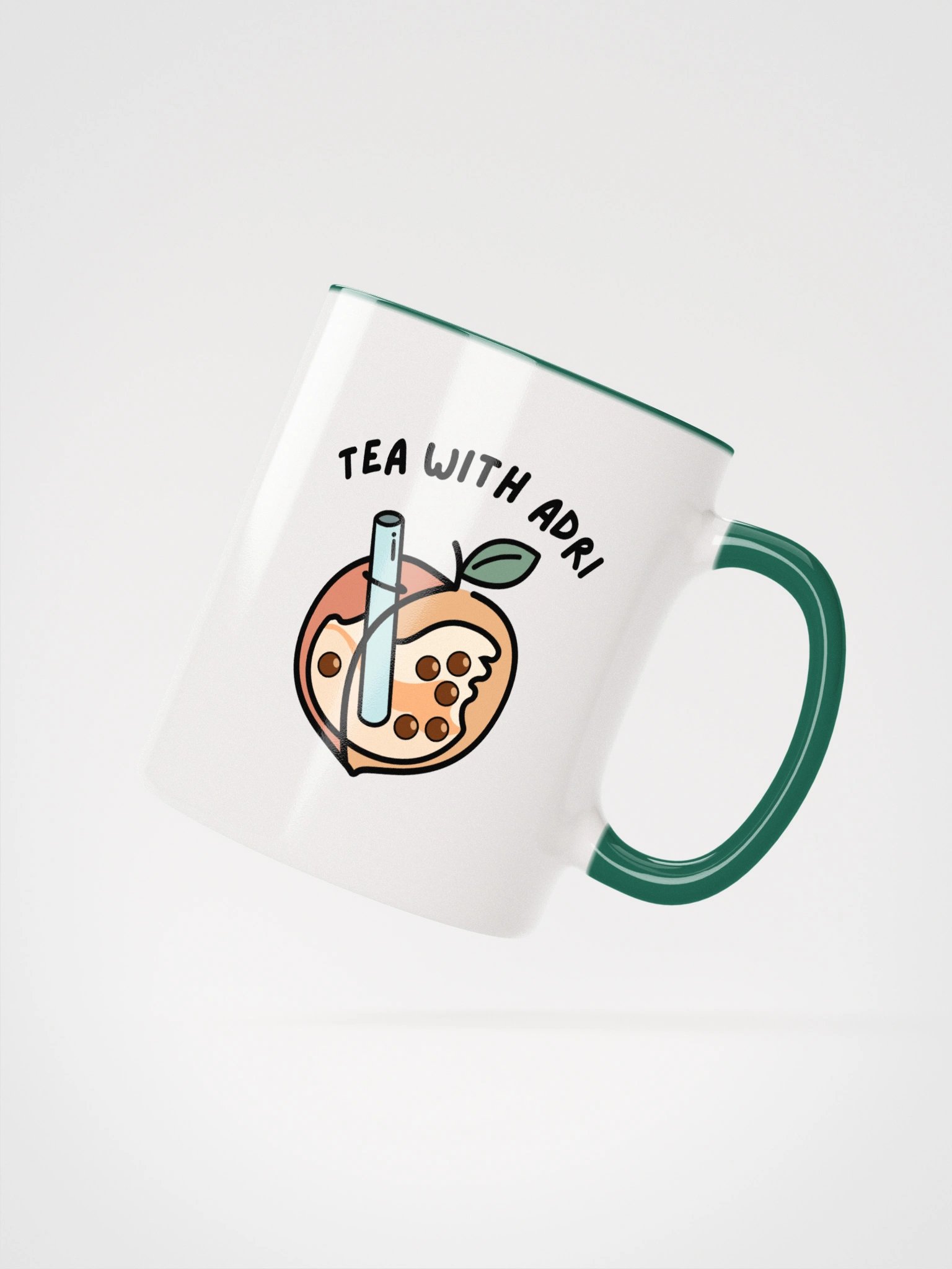 Peachy Boba Mug (Light Editions) product image (2)