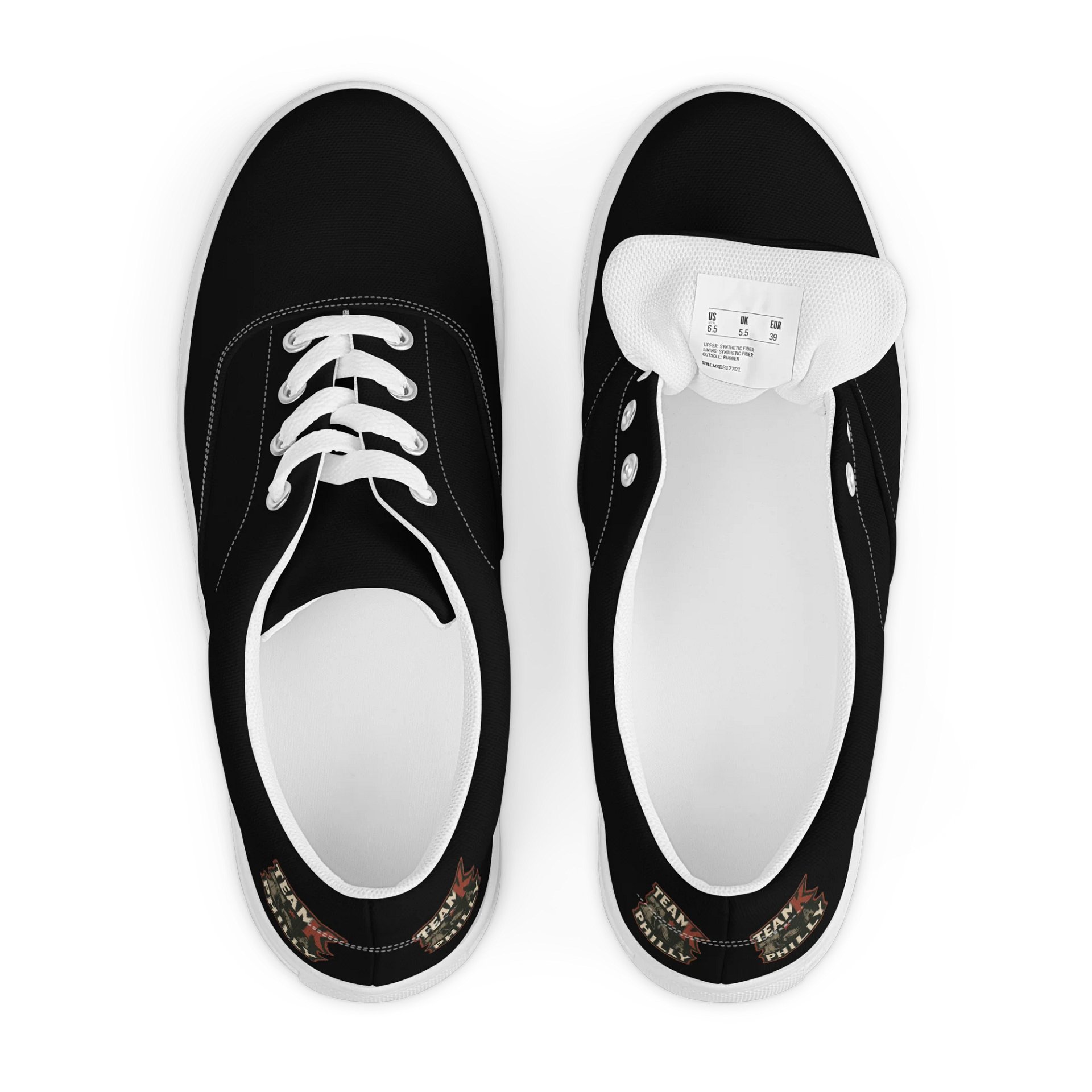 Team K Philly Men's Lace-Up Canvas Shoes product image (6)