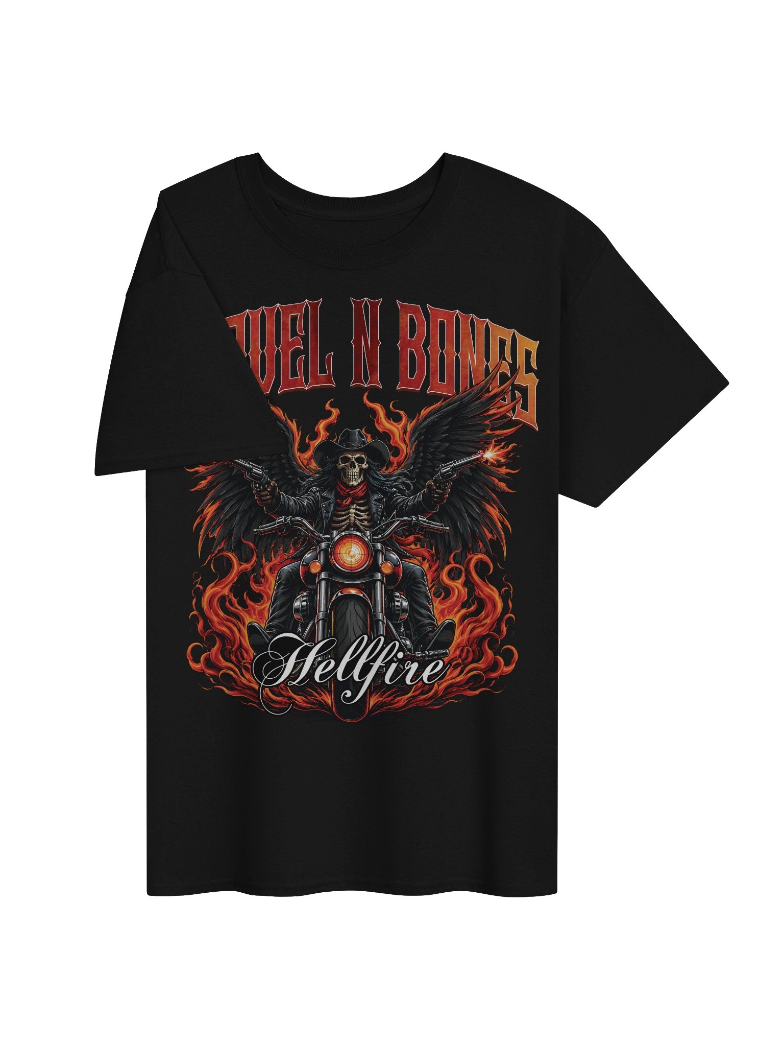 Gravel N Bones — Hellfire Reaper Tee product image (3)