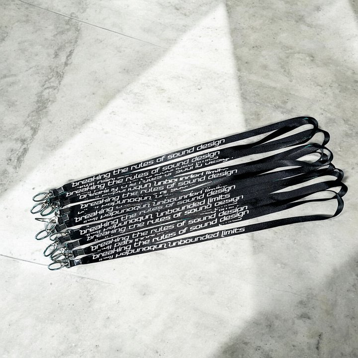 “Breaking the Rules of Sound Design™” Lanyard product image (2)