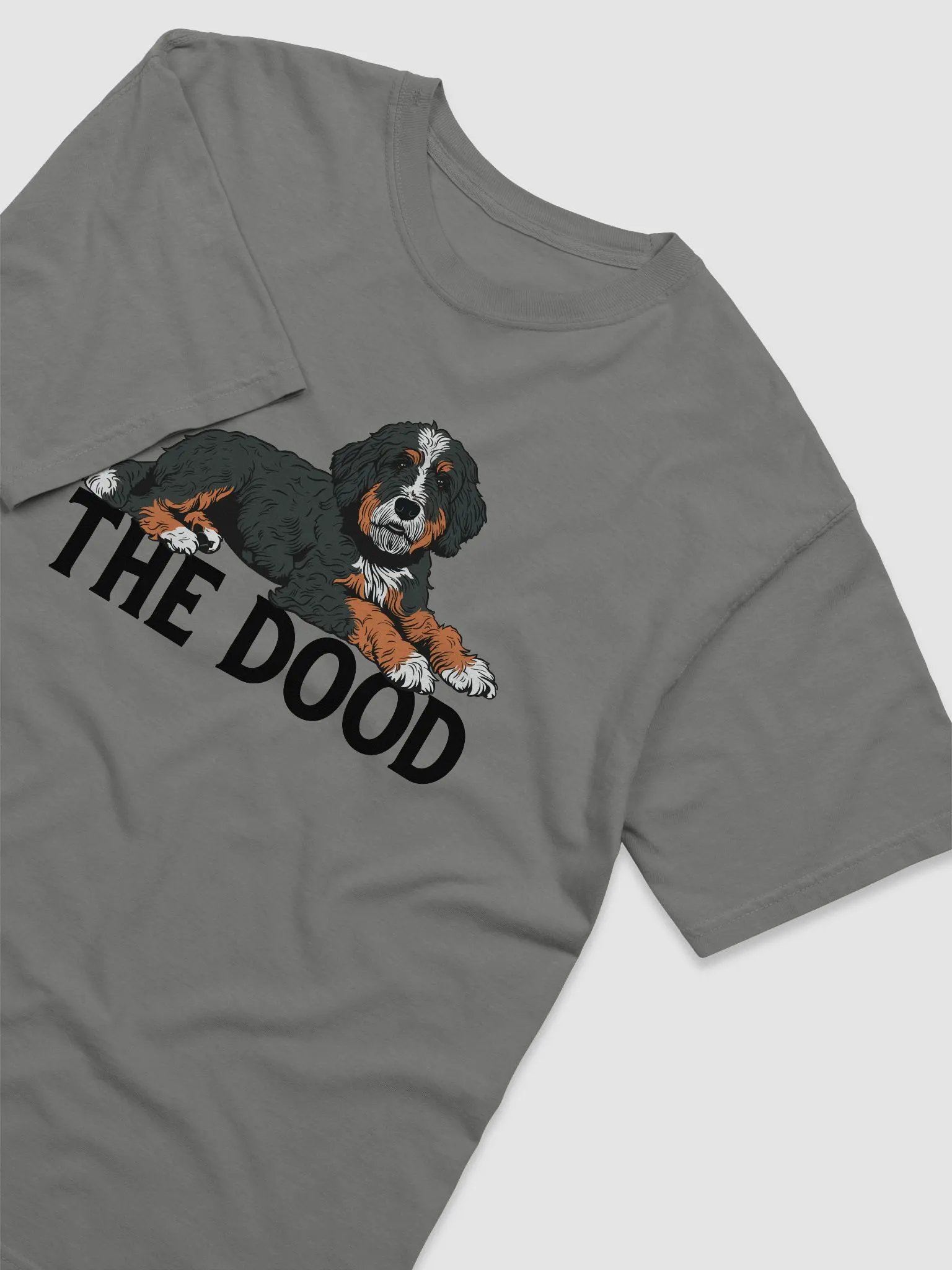 The Dood T-Shirt of a Bernedoodle | Funny T-Shirt for Bernese Mountain Dog and Poodle Paw-rents product image (6)