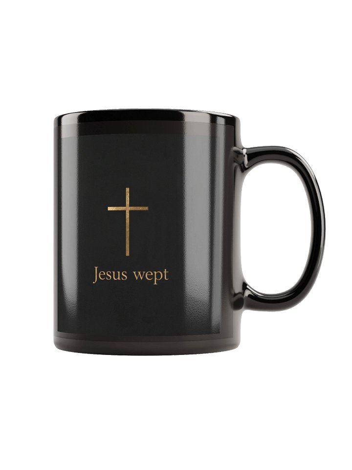 Jesus Wept - Black Mug product image (2)