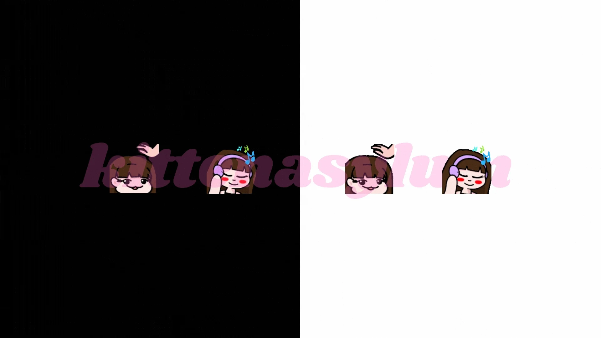 Brunette - 2 Animated Emotes product image (1)