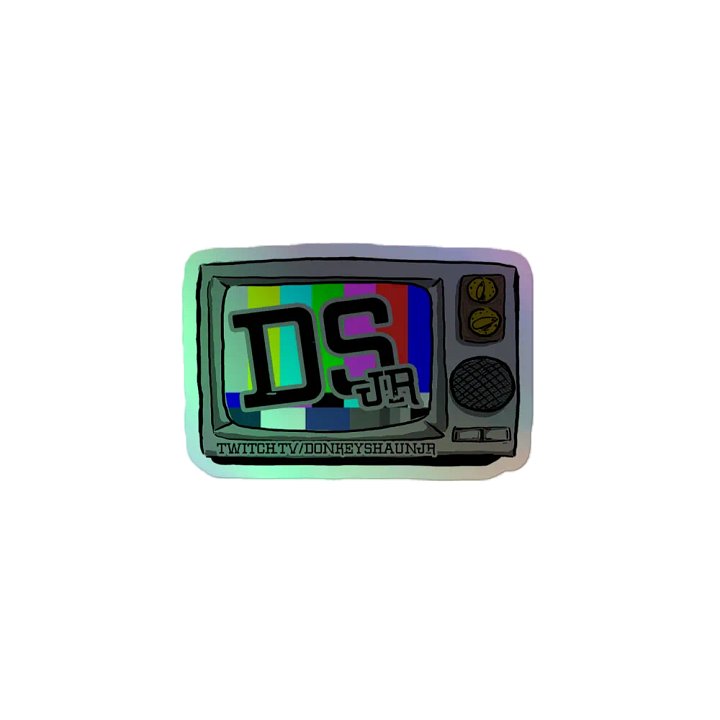 DonkeyShaunJr Holographic Sticker product image (1)