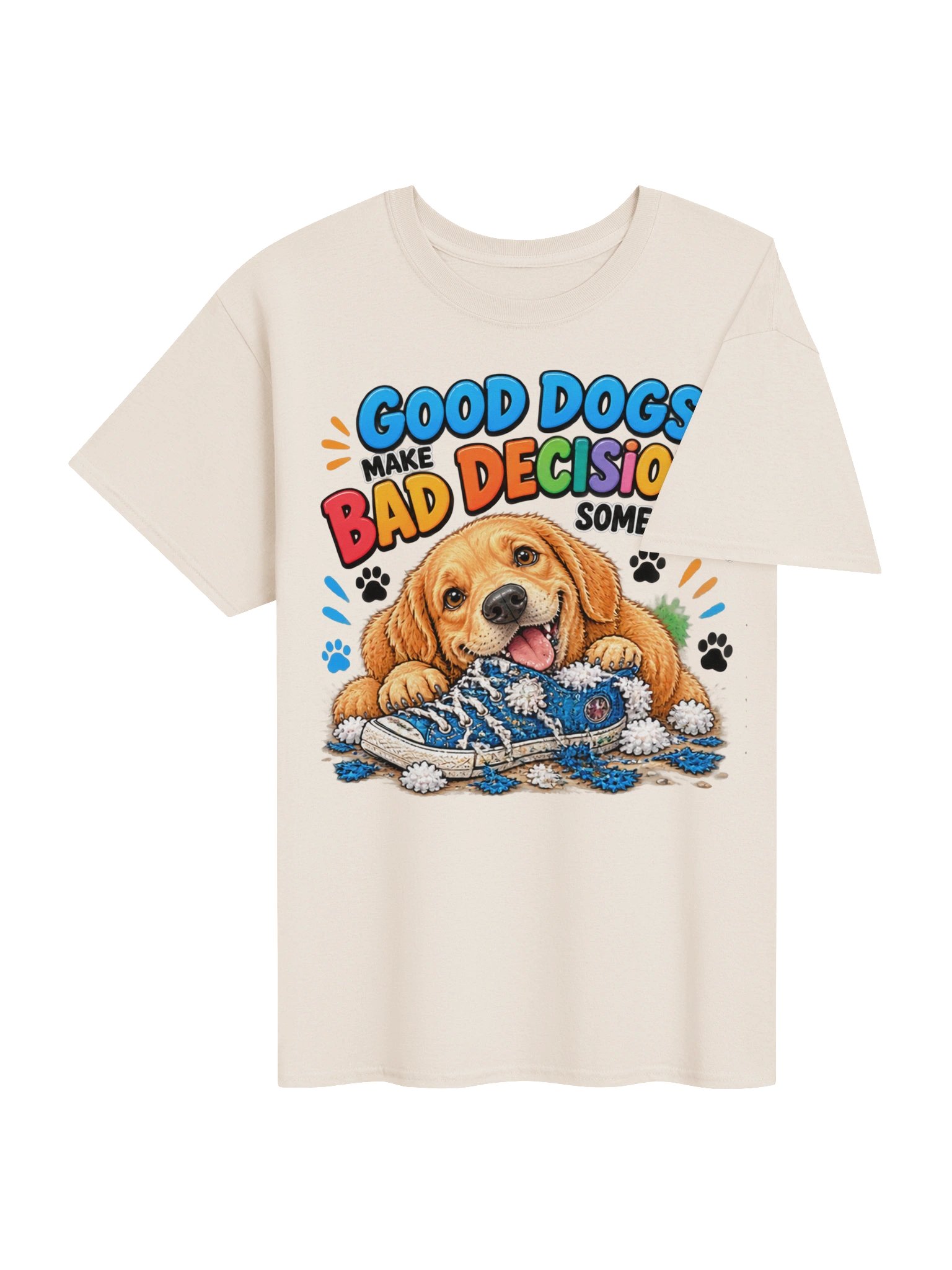 Good Dogs Make Bad Decisions Sometimes – Funny Dog T-Shirt product image (4)
