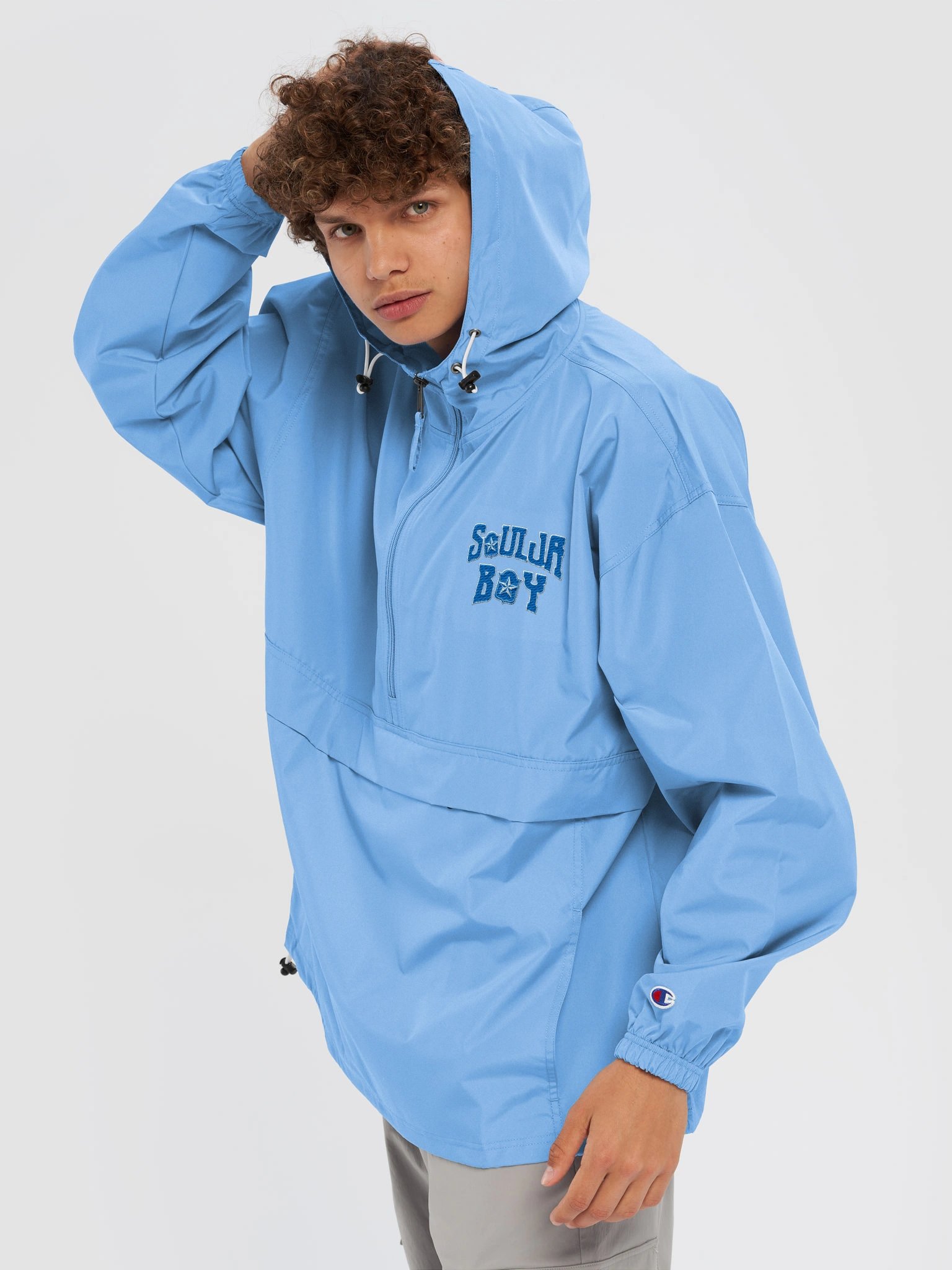 SOULJA BOY Blue Block Letter Jacket product image (31)